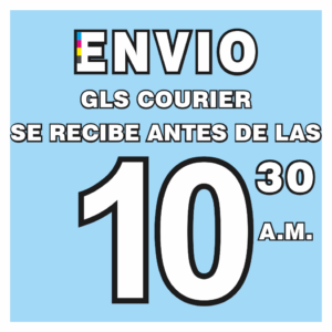 ENVIO 10.30 horas CURIER GLS