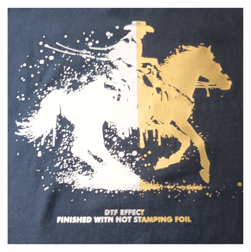 Foil Effect aplicado 3-DTF EFFECT FOIL STAMPING - Imagen 7